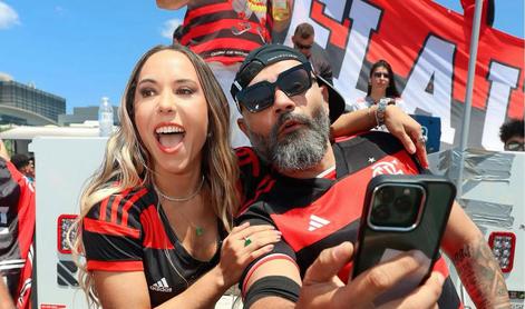 Vroča Brazilka poskrbela za dvig vročice na tribunah klubskega nogometnega prvenstva