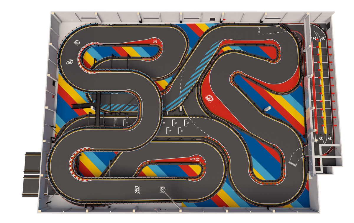 360 Karting Alonso | Pogled na Alonsovo notranjo progo za karting, ki so jo zasnovali in izdelali v Kopru | Foto Museo y Circuito Fernando Alonso