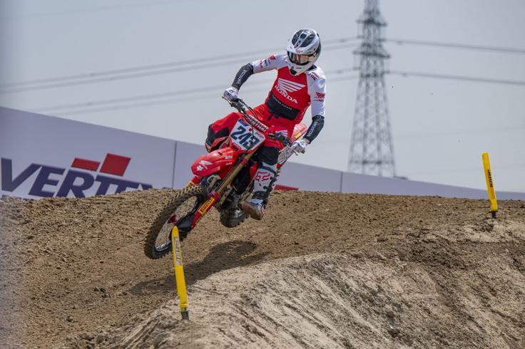 Tim Gajser je bil v obeh vožnjah drugi. | Foto: Honda Racing/ShotbyBavo