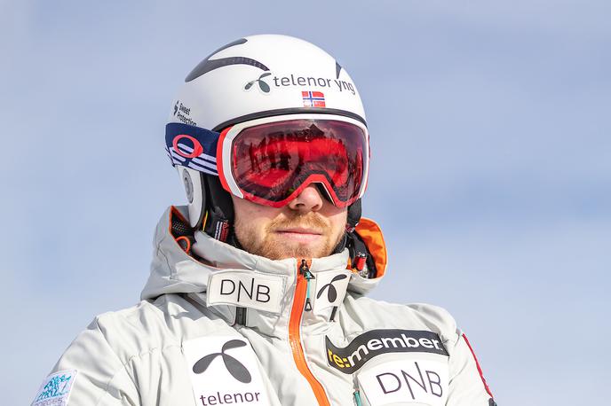 Aleksander Aamodt Kilde | Norvežan Aleksander Aamodt Kilde naj bi si med padcem na treningu poškodoval koleno.  | Foto Reuters