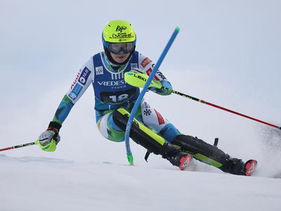 Tri Slovenke na startu slaloma v Gurglu