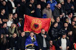 NZS pojasnjuje, zakaj je bilo v Stožicah toliko obeležij Kosova in Albanije