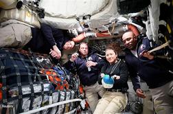 Posadka misije Artemis 2 na poti proti Luni #video