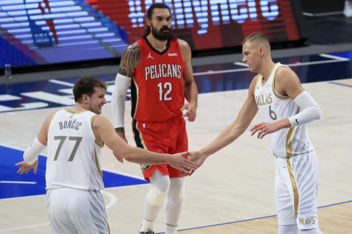 Dončić Porzingis | Luka Dončić je postavil nov osebni rekord v točkah na tekmah lige NBA. | Foto Reuters