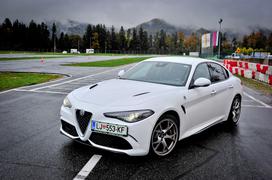 Alfa romeo giulia quadrifoglio - domača predstavitev