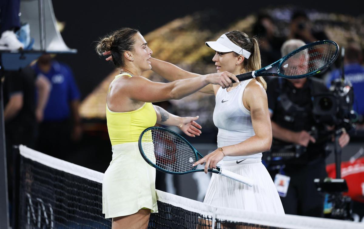 Arina Sabalenka, Paula Badosa | Belorusinja Arina Sabalenka na lestvici WTA zaseda prvo mesto, medtem ko je Paula Badosa na 26. mestu. | Foto Profimedia
