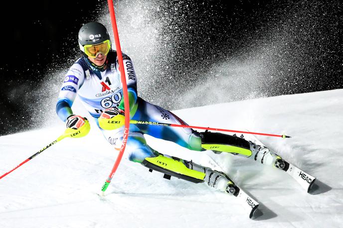 Tijan Marovt | Tijan Marovt bo na sredinem slalomu pod žarometi znova edini slovenski predstavnik. | Foto Guliverimage