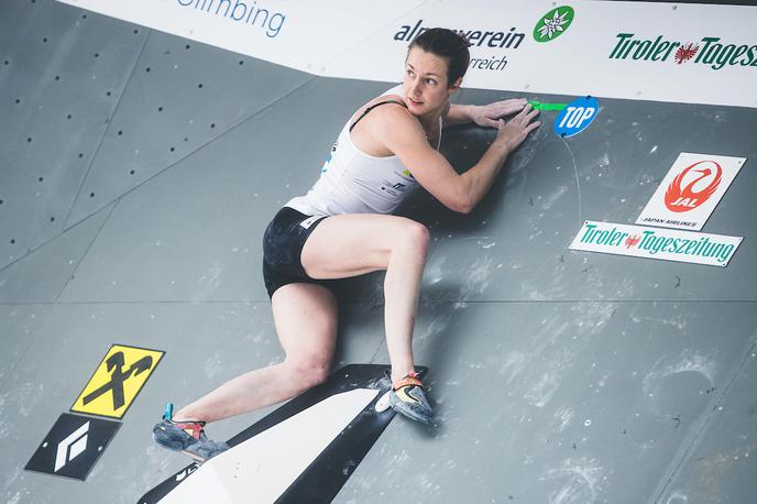 Katja Debevec | Katja Debevec je s štirimi osvojenimi vrhovi od petih poskrbela za deveti dosežek kvalifikacij na balvanih. | Foto Grega Valančič/Sportida