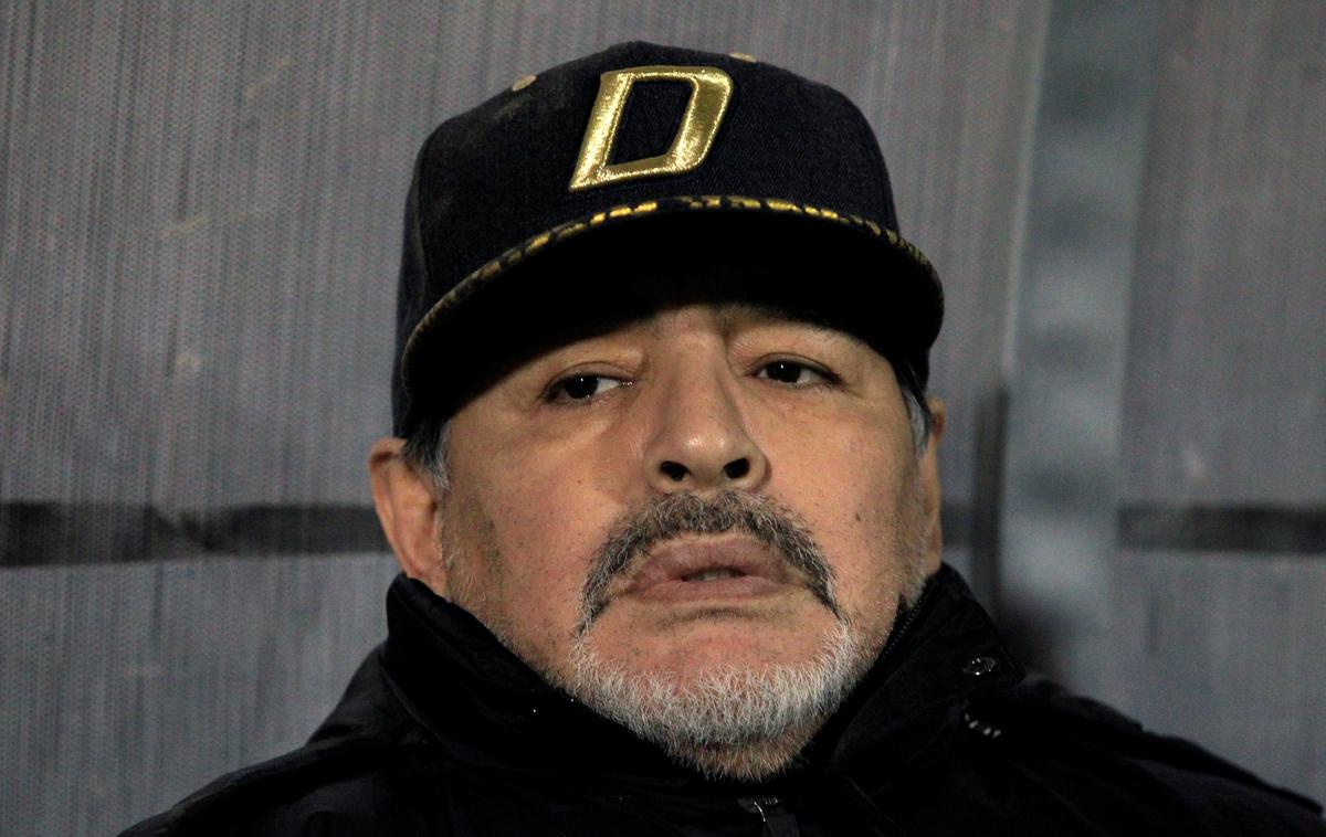 Diego Maradona | Maradona je zaradi težav s krvavitvami končal v bolnišnici. | Foto Reuters