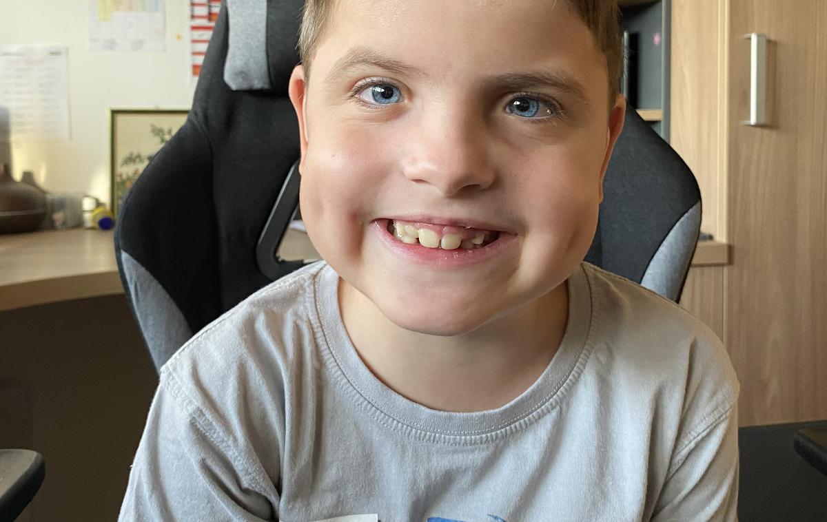 Matic, gensko zdravljenje, zbiranje sredstev, zdravilo, ZDA | Matic je zdravilo prejel v torek zvečer v bolnišnici Nemours Children's Hospital na Floridi v ZDA.  | Foto Društvo Viljem Julijan