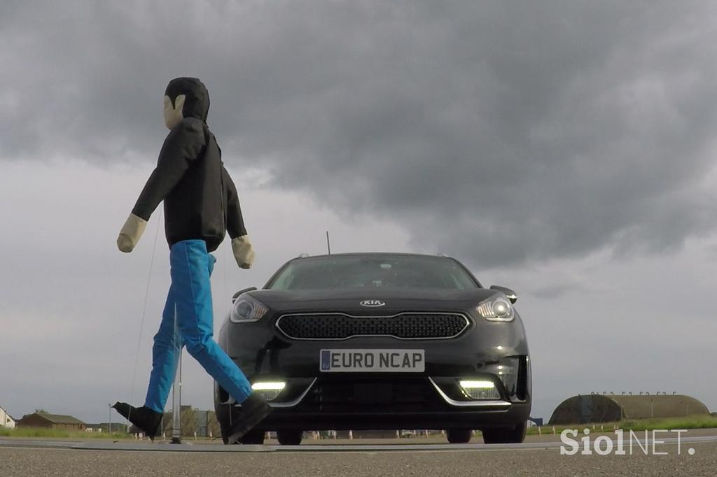 Kia niro - varnostni test Euro NCAP
