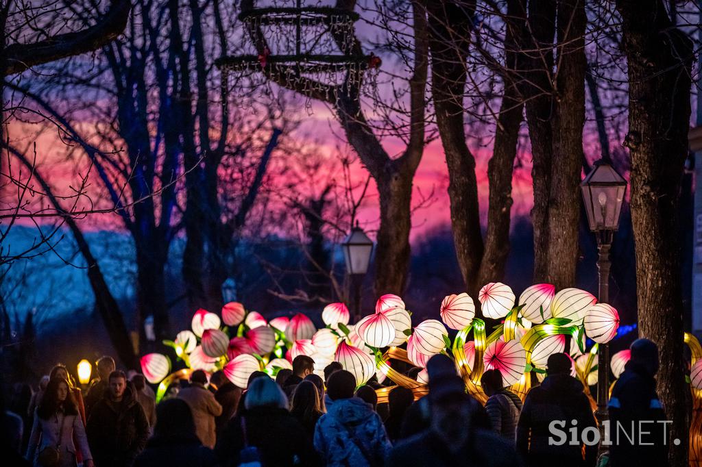 Zagreb, festival luči