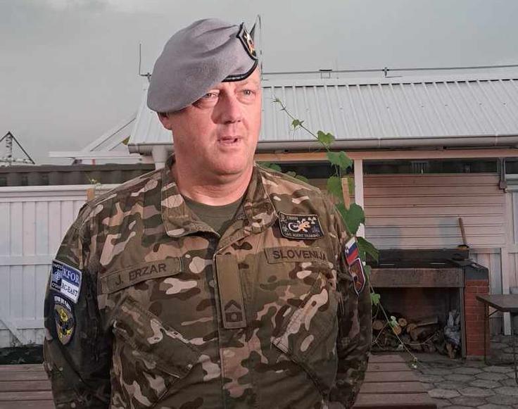 Praporščak Jurij Erzar | Foto: K. M.