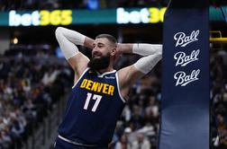 Denver izgubil še rezervnega centra, poškodba Wembanyame ni resnejša