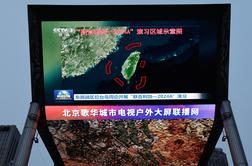 Kitajska zaključila vojaške vaje okrog Tajvana