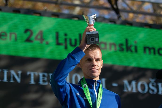 24. Ljubljanskega maraton: 10 kilometrov | Jan Kokalj je bil najboljši že tretjič zapored. | Foto Sportida