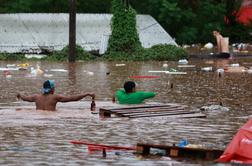 Brazilija: v poplavah in zrušenju jezu najmanj 37 mrtvih #video