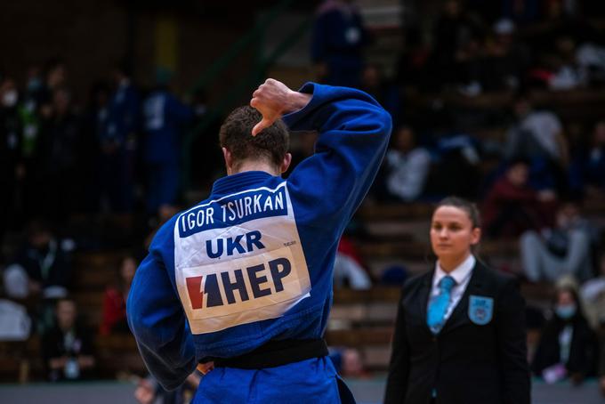 Igor Tsurkan je že pred vojno v Ukrajini treniral v Sloveniji. | Foto: Tino Marić/European Judo Union