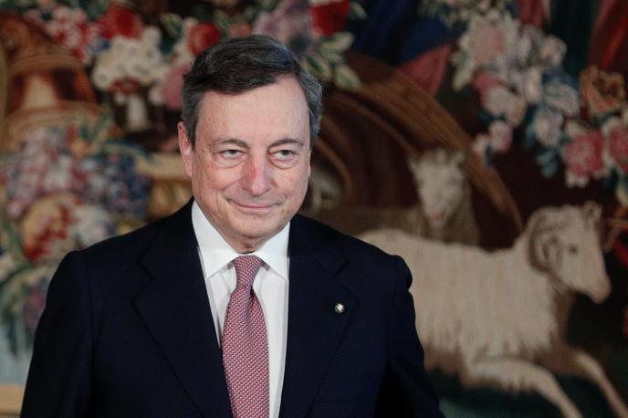 Mario Draghi | Mattarella je sprejel Draghijev odstop.  | Foto Reuters