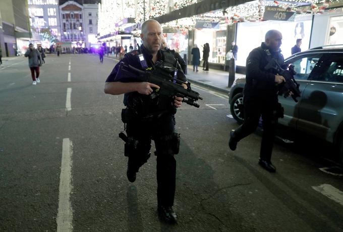 Incident v Londonu | Foto: Reuters