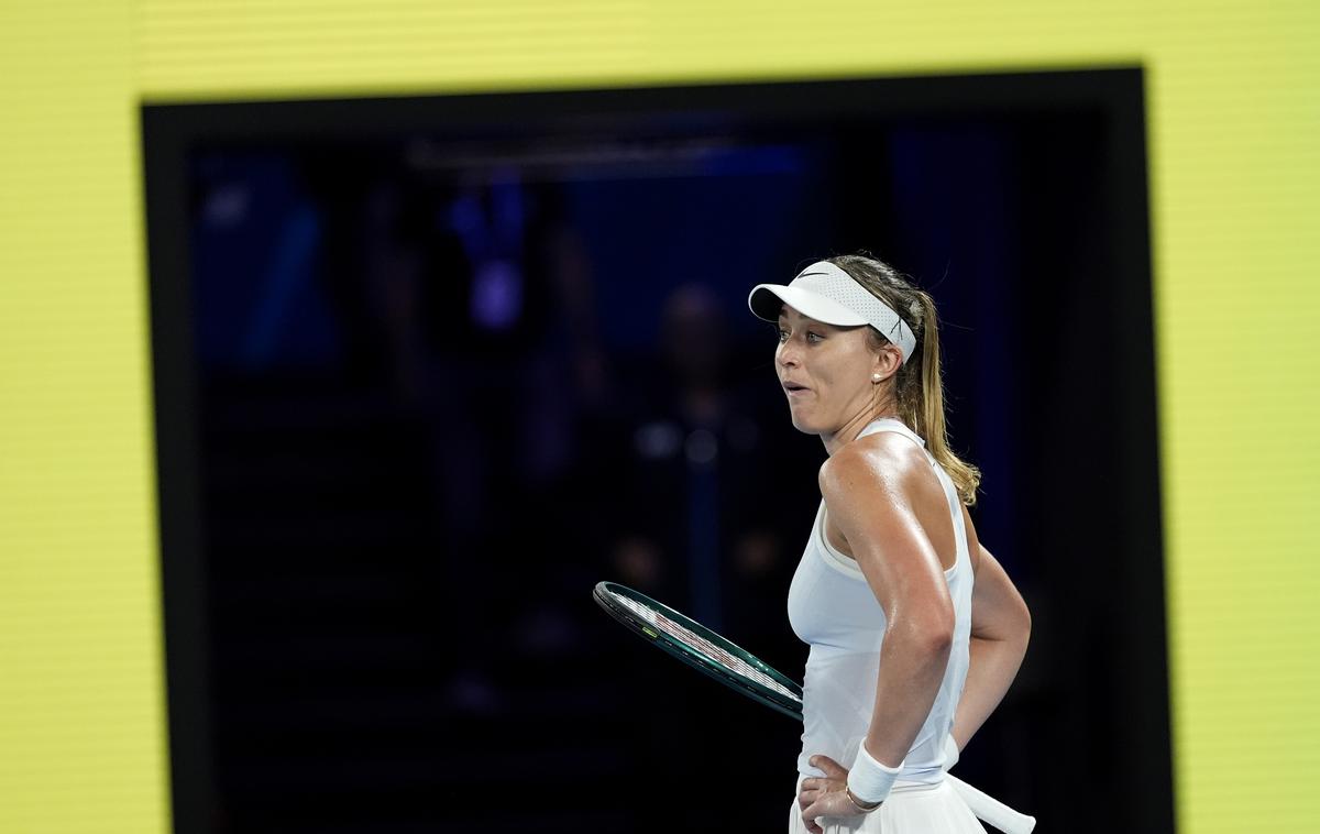 Paula BAdosa | Paula Badosa je sporočila, da se bo zaradi trdovratne poškodbe hrbta, ki jo je utrpela med marčevsko turnejo po ZDA, odpovedala nastopu na domačem turnirju WTA 1000 v Madridu. | Foto Guliverimage