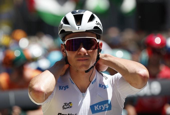 Remco Evenepoel komaj čaka na makadamske odseke v 9. etapi Toura, a je hkrati zaskrbljen. | Foto: Reuters