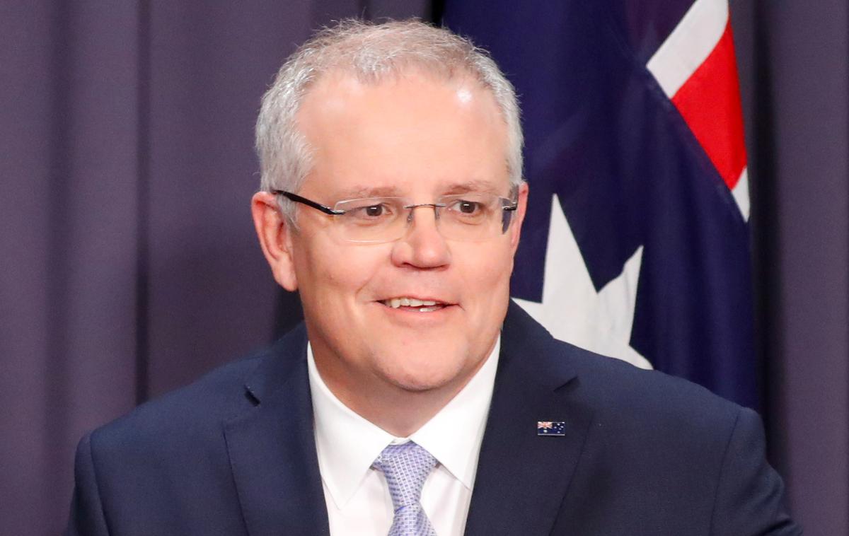 Scott Morrison | Nekdanji avstralski premier Malcom Turnbull je konec avgusta sredi znotrajstrankarskih bojev odstopil s položaja premierja, njegov položaj pa je zasedel Scott Morrison. | Foto Reuters