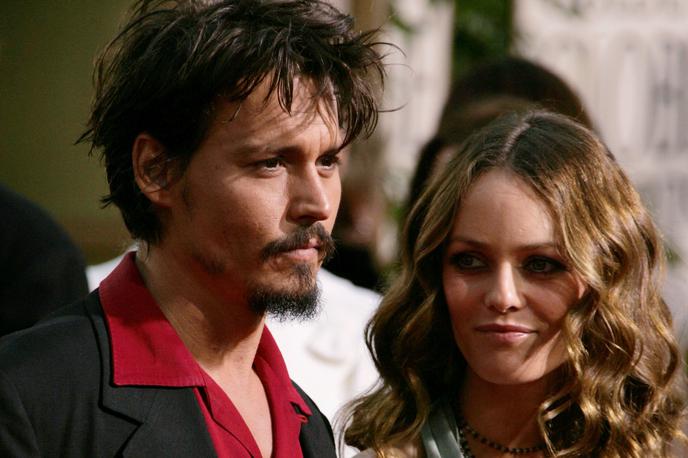 Johnny Depp in Vanessa Paradis | Foto Getty Images