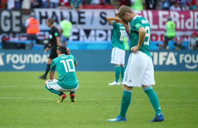 "Prelahko so vzeli prvenstvo, Mehičani so jih postavili na realna tla, a jim tudi proti Južni Koreji ni uspelo spisati novega poglavja," o poklapanih Nemcih pravi Maradona. | Foto: Reuters