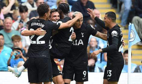 V živo: Tottenham že drugič utišal Etihad