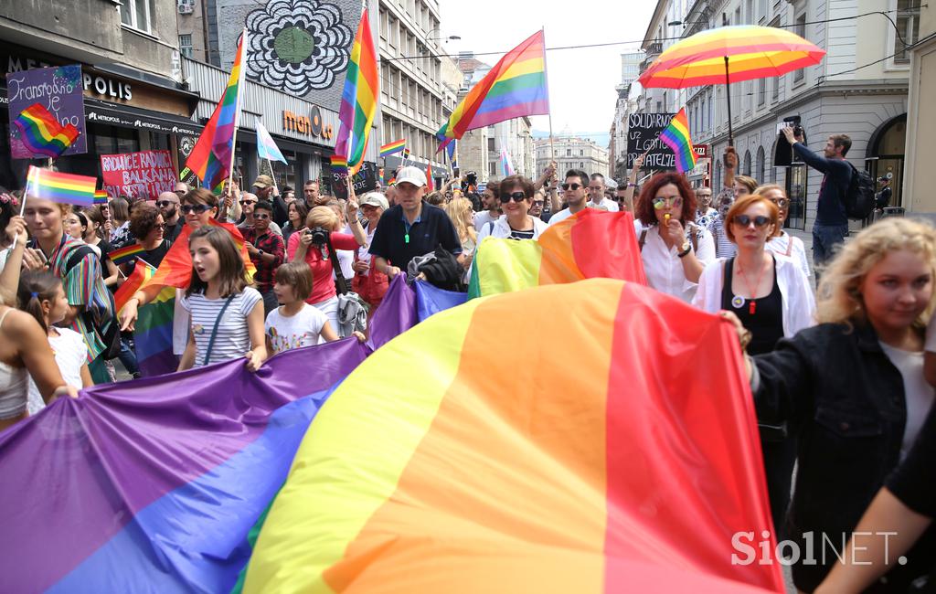Parada ponosa v Sarajevu