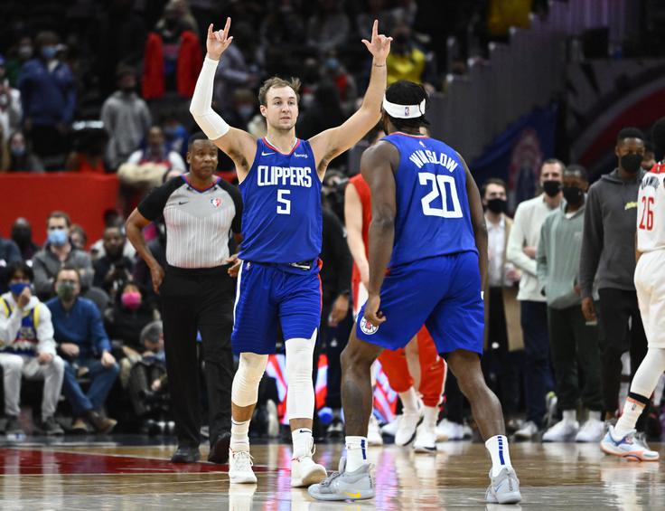S 25 točkami je bil drugi strelec LA Clippers, še več točk je prispeval (rekord kariere) Amir Coffey (29). | Foto: Reuters