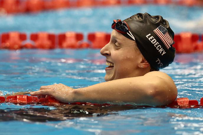 Katie Ledecky | Katie Ledecky je po novem tretja najuspešnejša športnica v zgodovini OI. | Foto Reuters