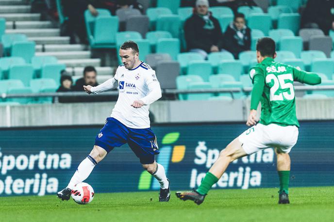 Đorđe Ivanović | Đorđe Ivanović (levo) je Mariboru pristreljal pomembne tri točke. | Foto Vid Ponikvar