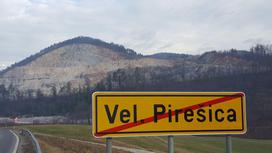 Velika Pirešica, kamnolom