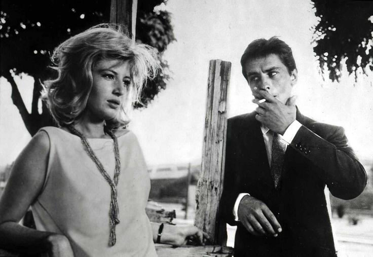 Z Alainom Delonom v filmu L'eclisse | Foto: Guliverimage/UnitedArchives