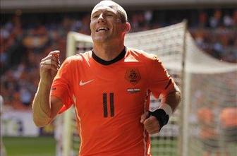 Arjen Robben željan še reprezentančnih uspehov