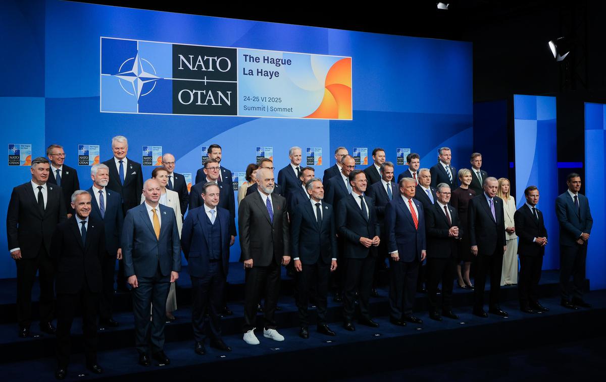 Robert Golob. NATO. Mark Rutte. Donald Trump. | Foto Vlada Republike Slovenije