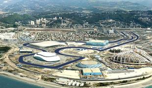 V Sočiju v olimpijskem parku gradijo tudi dirkališče