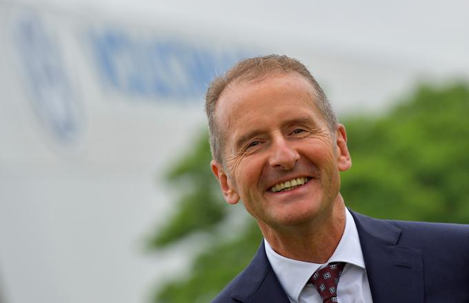 Herbert Diess bo še naprej vodil upravo koncerna Volkswagen. | Foto: Reuters