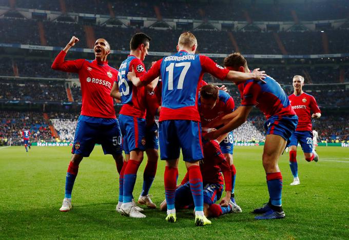 CSKA Moskva je prvi klub v ligi prvakov po Köbenhavnu (2006), ki je osvojil zadnje mesto v skupinskem delu s sedmimi osvojenimi točkami. | Foto: Reuters