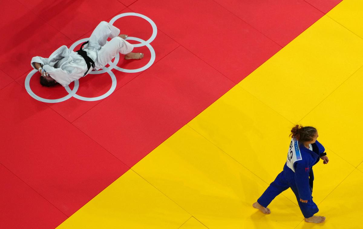 Andreja Leški | Kdo določi, kateri judoist ali judoistka bo nosil/-a bel oz. moder judogi? | Foto Reuters