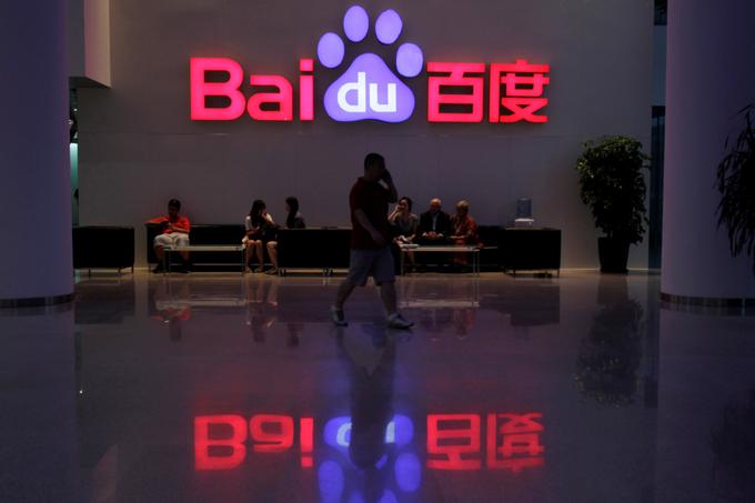 Baidu velja za kitajski Google in je eno od največjih tehnoloških podjetij na svetu. Baidu.com je četrta najpogosteje obiskana spletna stran (za Googlom, YouTubom in Facebookom). | Foto: Reuters