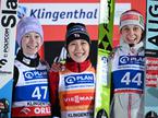 Nika Prevc, Nozomi Marujama, Lisa Eder