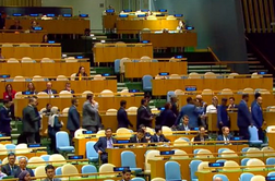 Številne delegacije bojkotirale Netanjahujev govor v ZN