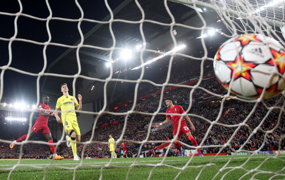 Liverpool Sadio Mane | Za rezultat prve polfinalne tekme 2:0 je zadel Sadio Mane. | Foto Reuters