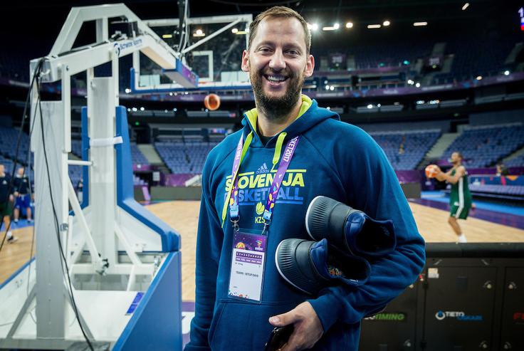 Saša Zagorac je prepričan, da ima Krka boljšo ekipo kot Olimpija. "Na vseh igralnih položajih smo bolje pokriti." | Foto: Vid Ponikvar