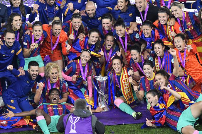 FC Barcelona, ženske | Nogometašice Barcelone so prvič osvojile Uefino ligo prvakinj. | Foto Guliverimage