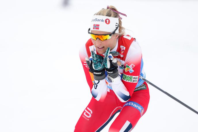 Therese Johaug | Therese Johaug je na prvenstvu v Seefeldu osvojila četrto odličje, tretje zlatega leska. | Foto Reuters
