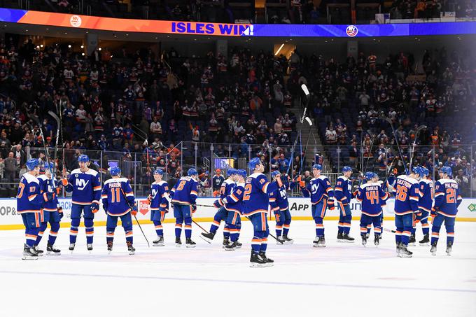 Zmage se je razveselil tudi drugi klub iz New Yorka, New York Islanders. | Foto: Reuters